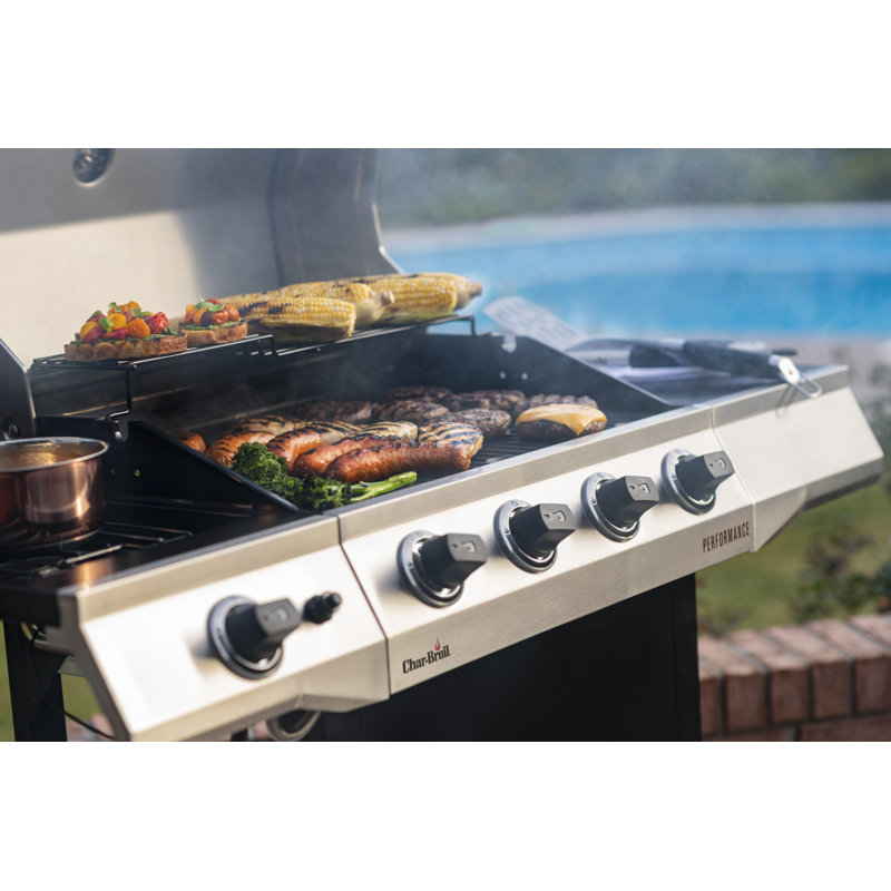 CharBroil CharBroil 4 Burner Liquid Propane 32000 BTU Gas Grill with